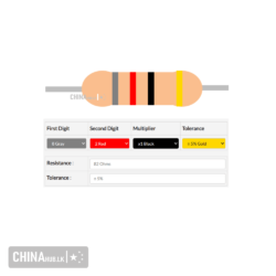 82 ohm resistor