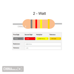 820 k 2 watt resistor