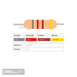 820 ohm resistor