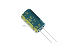 82uf 450v electrolytic Capacitor 1 pcs pack