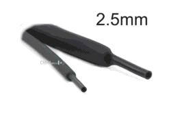 Heat shrink tube (2.5mm) 2meter piece