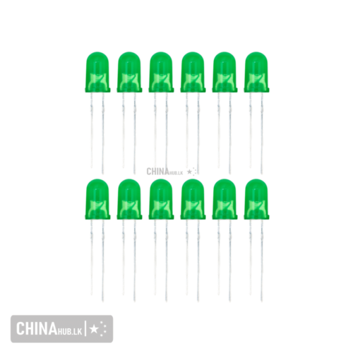 led 5mm matt green 2 1