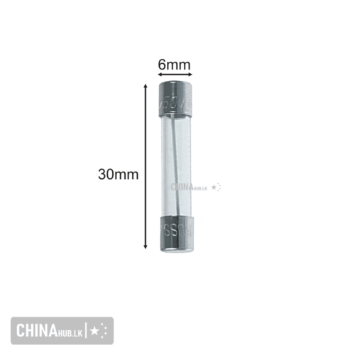 30mmx6mm auto 10A glass fuse 3