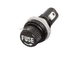 Glass fuse holder for 20mm x 5mm fuse