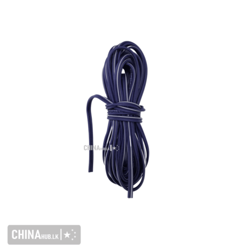 speaker wire blue flat twin 1 2