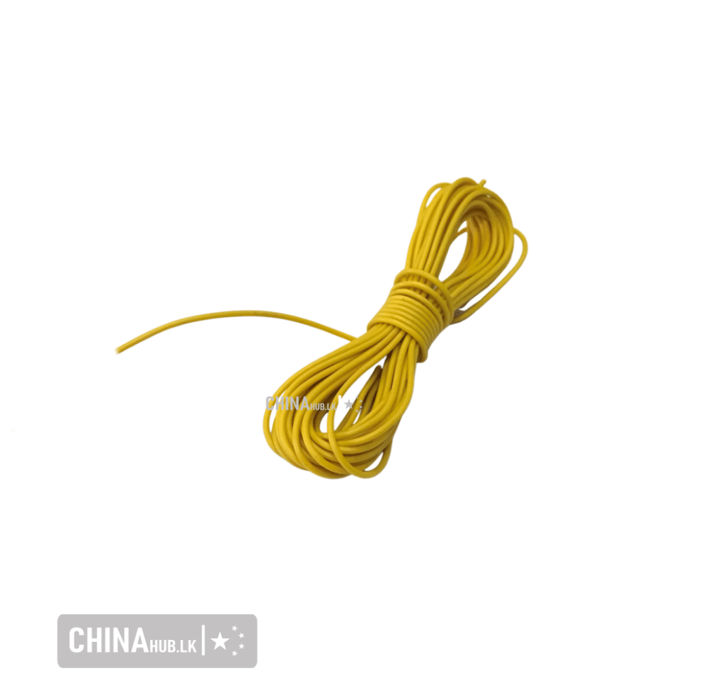 Signet Yellow Loop Wire Yellow Circuit Wire 5m Copper Wire for Electronics
