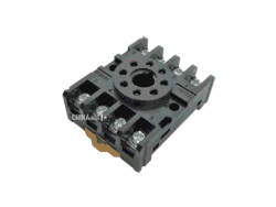 8 pin round relay base MCB mount