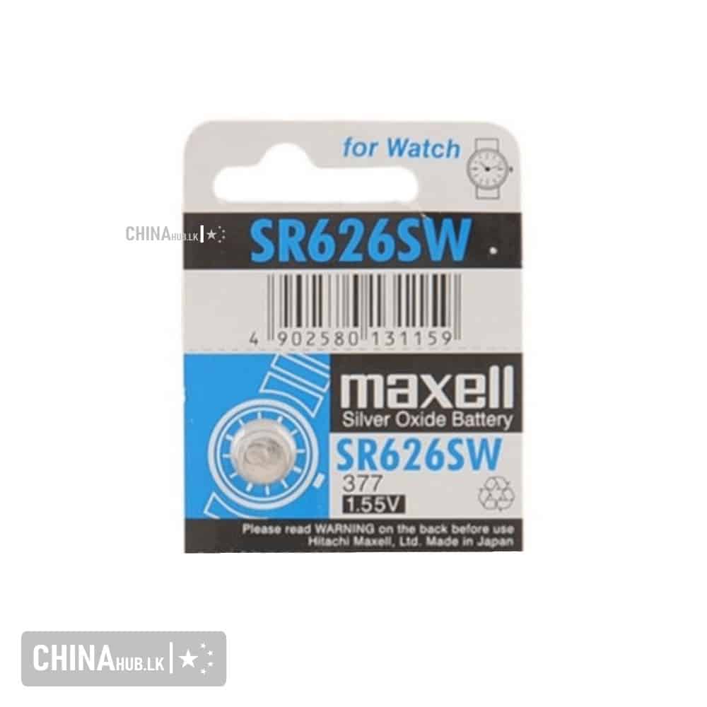 Wrist Watch Battery SR626SW - Chinahub.lk