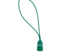 Torch bulb holder with wire
