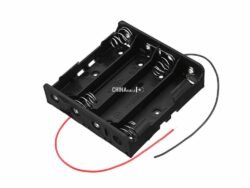 18650 4 way battery case