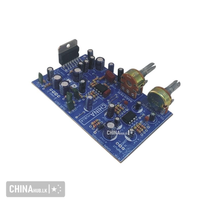 2.1 Channel Sub-woofer Amplifier - Chinahub.lk