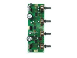 Active tone control with pre amplifier