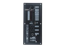 Karaoke speaker plate amplifier