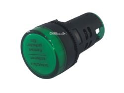 Indicator Light LED 22mm Green