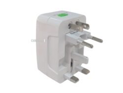 Travel Adapter socket with USB charging out