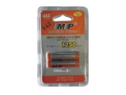 Triple A rechargeable battery pair 1.2V