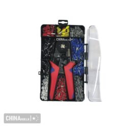 Self-adjustable ferrule crimping tool kit.
