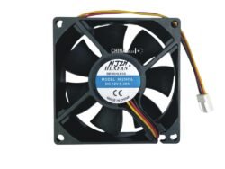 Solar Inverter Fan 3-Wrire 12v, 8cm x 8cm x 2.5cm