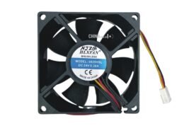 Solar Inverter Fan 3-Wrire 24v, 8cm x 8cm x 2.5cm