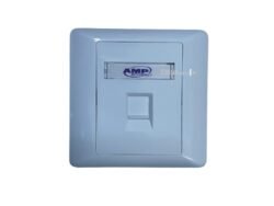 Network Face Plate single RJ-45