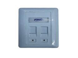 Network Face Plate Double RJ-45